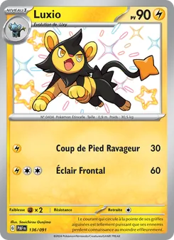 Luxio, Destinées de Paldea 136