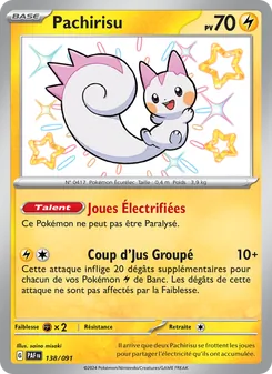 Pachirisu, Destinées de Paldea 138