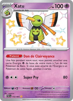 Xatu, Destinées de Paldea 152