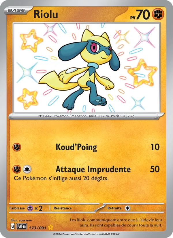 Riolu, Destinées de Paldea 173