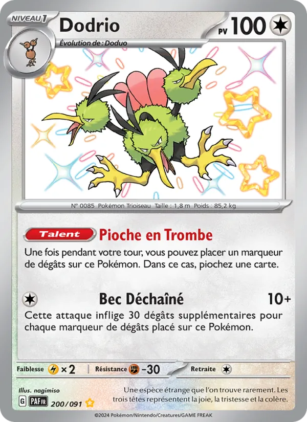 Dodrio, Destinées de Paldea 200