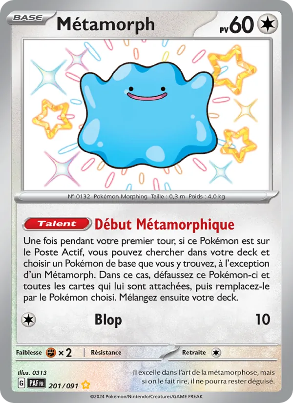 Métamorph, Destinées de Paldea 201