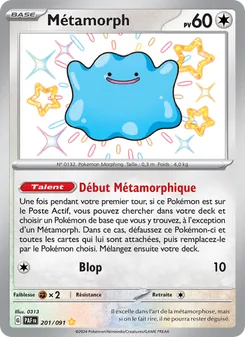 Métamorph, Destinées de Paldea 201