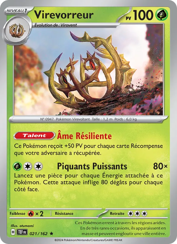 Virevorreur, Forces Temporelles 021