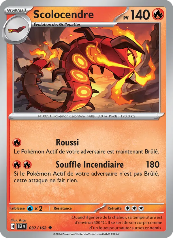 Scolocendre, Forces Temporelles 037