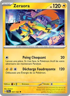 Zeraora, Forces Temporelles 057