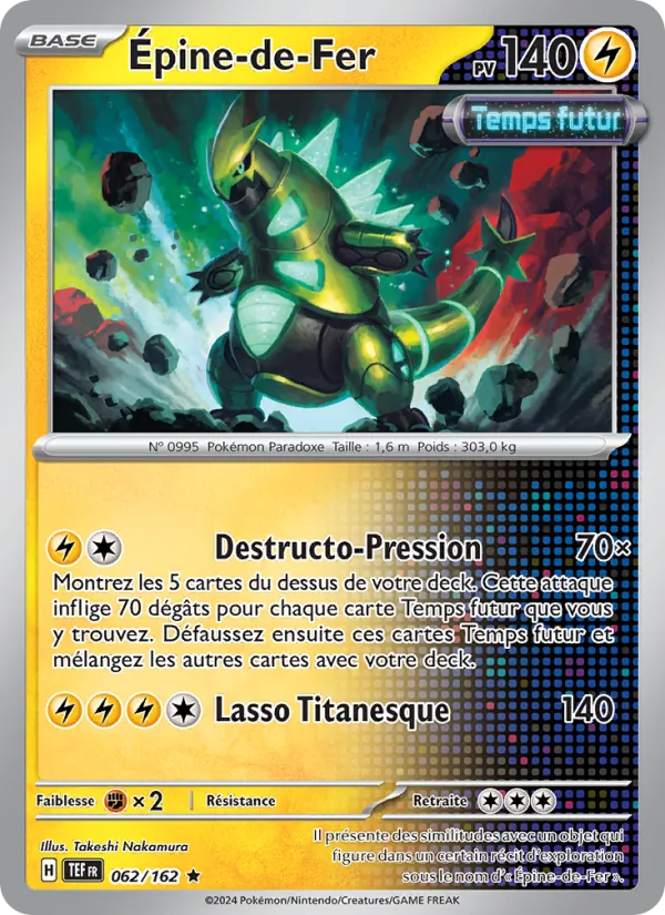 Épine-de-Fer, Forces Temporelles 062
