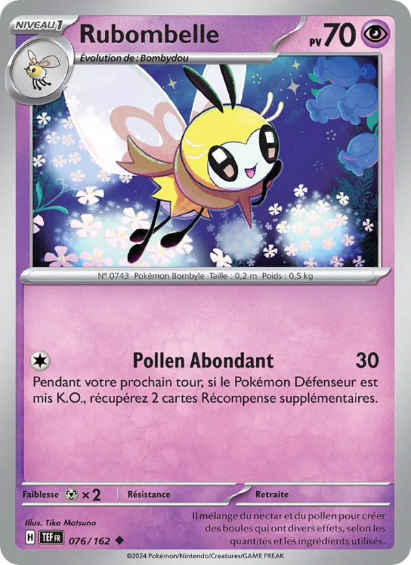 Rubombelle, Forces Temporelles 076