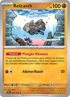 Relicanth, Forces Temporelles 084