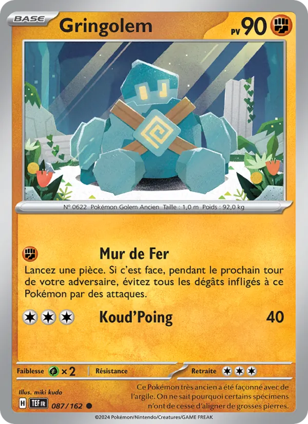 Gringolem, Forces Temporelles 087