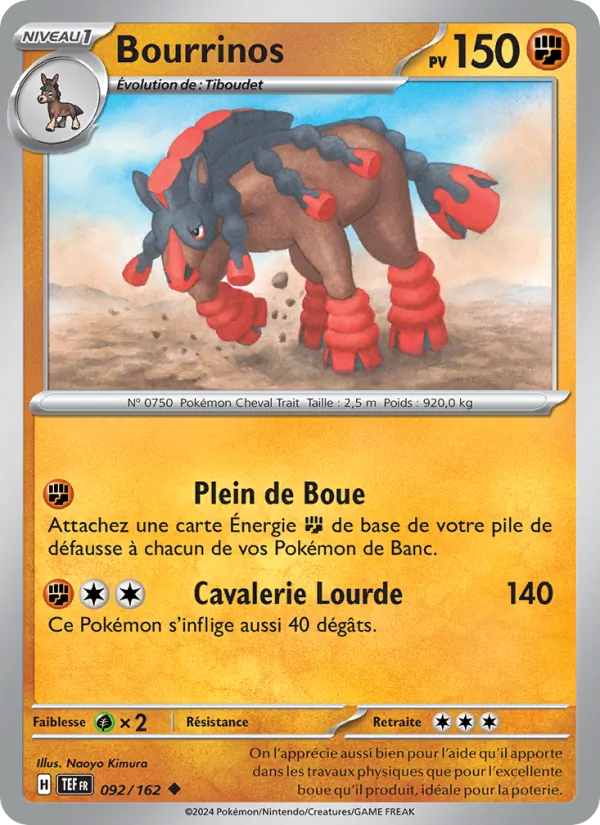 Bourrinos, Forces Temporelles 092