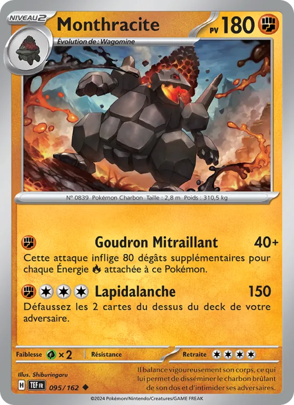 Monthracite, Forces Temporelles 095