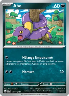 Abo, Forces Temporelles 100