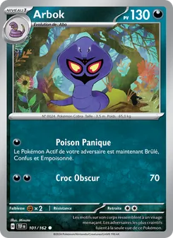 Arbok, Forces Temporelles 101