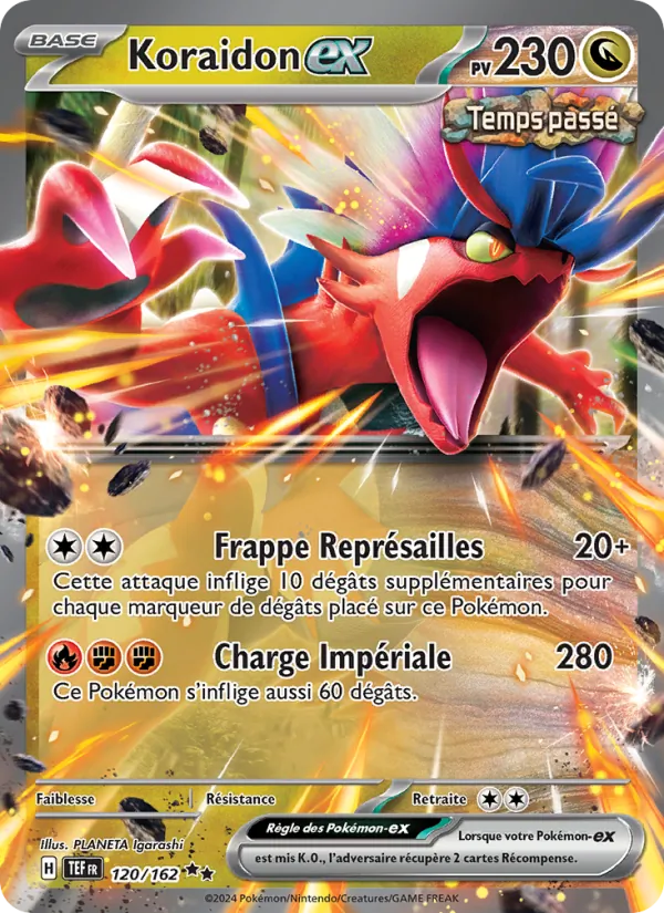 Koraidon-ex, Forces Temporelles 120