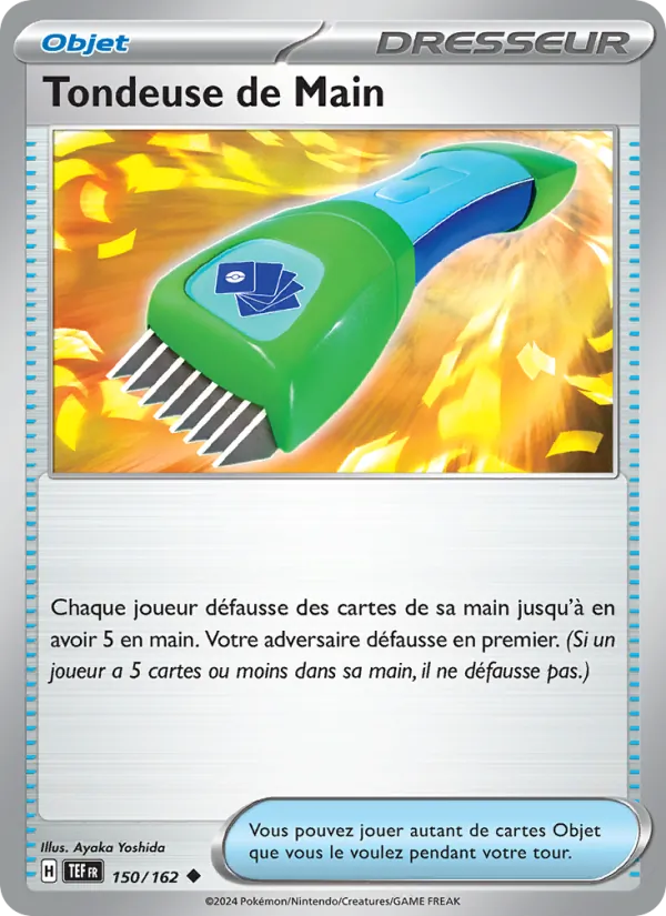 Tondeuse de Main, Forces Temporelles 150
