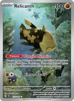 Relicanth, Forces Temporelles 173