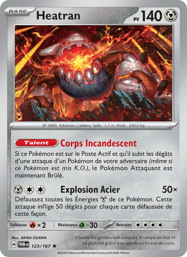 Heatran, Mascarade Crépusculaire 123