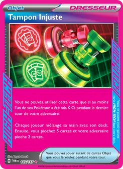 Tampon Injuste, Mascarade Crépusculaire 165
