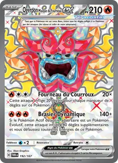 Ogerpon Masque du Fourneau-ex, Mascarade Crépusculaire 192