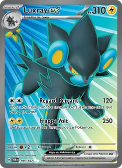Luxray-ex, Mascarade Crépusculaire 195