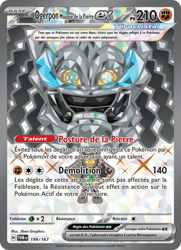 Ogerpon Masque de la Pierre-ex, Mascarade Crépusculaire 199