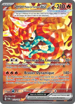 Ogerpon Masque du Fourneau-ex, Mascarade Crépusculaire 212