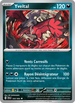Yveltal, Fable Nébuleuse 035