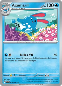 Azumarill, Couronne Stellaire 034