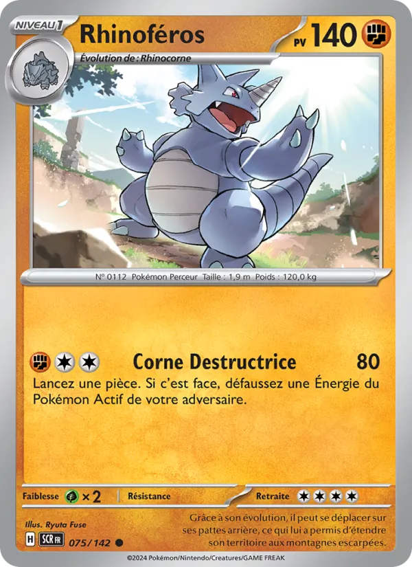 Rhinoféros, Couronne Stellaire 075