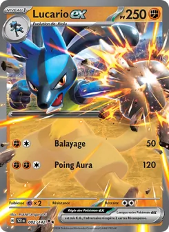 Lucario-ex, Couronne Stellaire 082