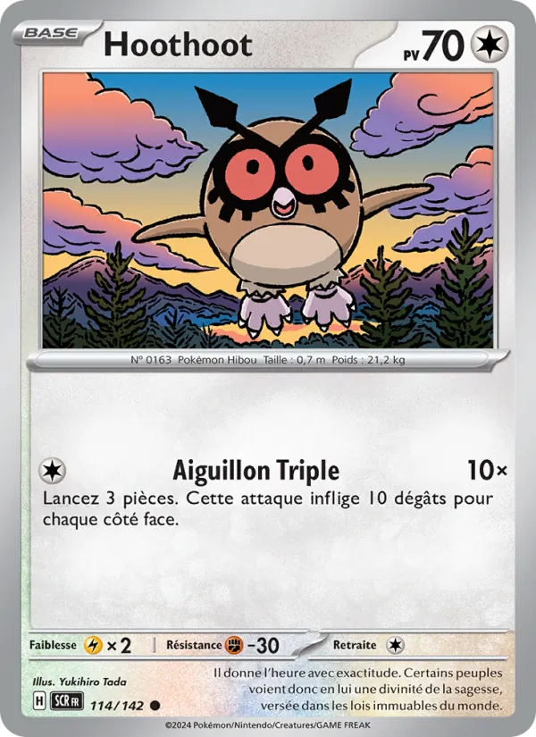 Hoothoot, Couronne Stellaire 114