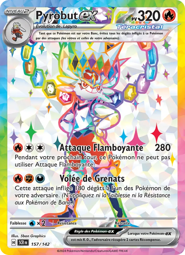 Pyrobut-ex, Couronne Stellaire 157