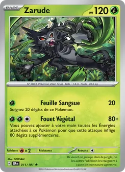 Zarude, Étincelles Déferlantes 011