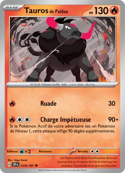 Tauros de Paldea, Étincelles Déferlantes 018