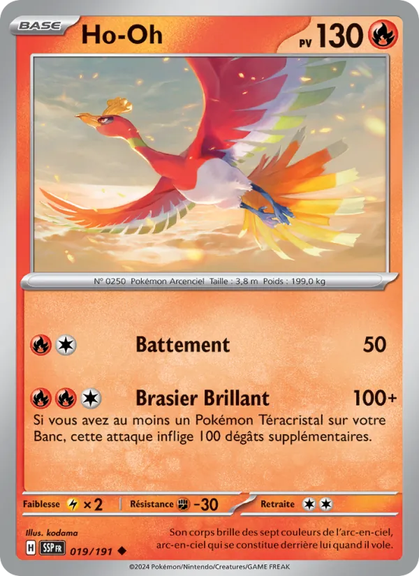 Ho-Oh, Étincelles Déferlantes 019