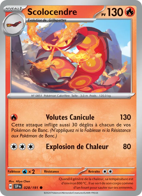 Scolocendre, Étincelles Déferlantes 028