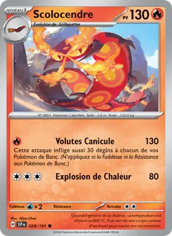 Scolocendre, Étincelles Déferlantes 028