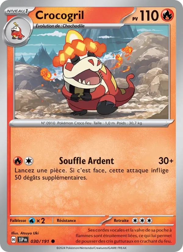 Crocogril, Étincelles Déferlantes 030