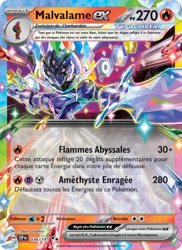 Malvalame-ex, Étincelles Déferlantes 036