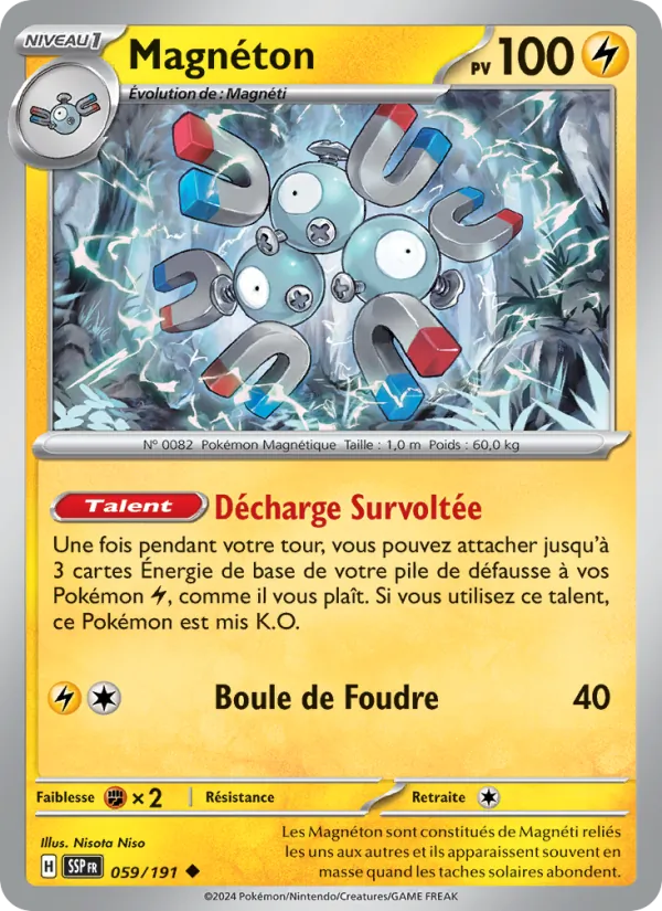 Magnéton, Étincelles Déferlantes 059
