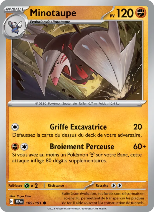 Minotaupe, Étincelles Déferlantes 109