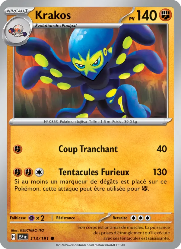 Krakos, Étincelles Déferlantes 113