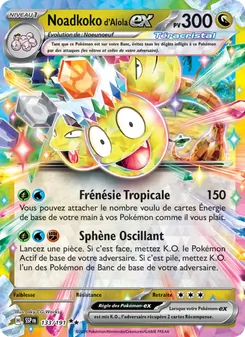 Noadkoko d'Alola-ex, Étincelles Déferlantes 133