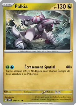 Palkia, Étincelles Déferlantes 136