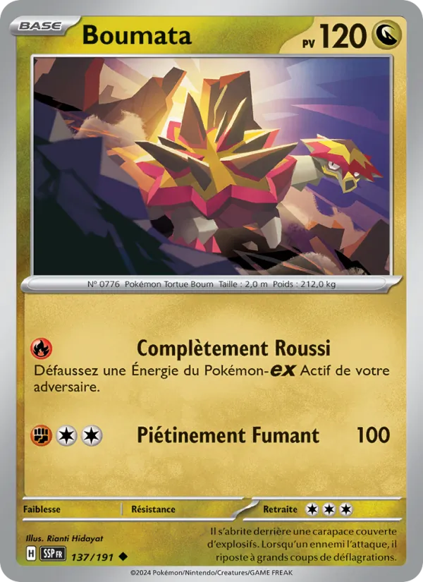 Boumata, Étincelles Déferlantes 137