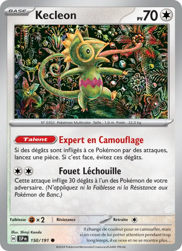 Kecleon, Étincelles Déferlantes 150