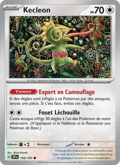 Kecleon, Étincelles Déferlantes 150