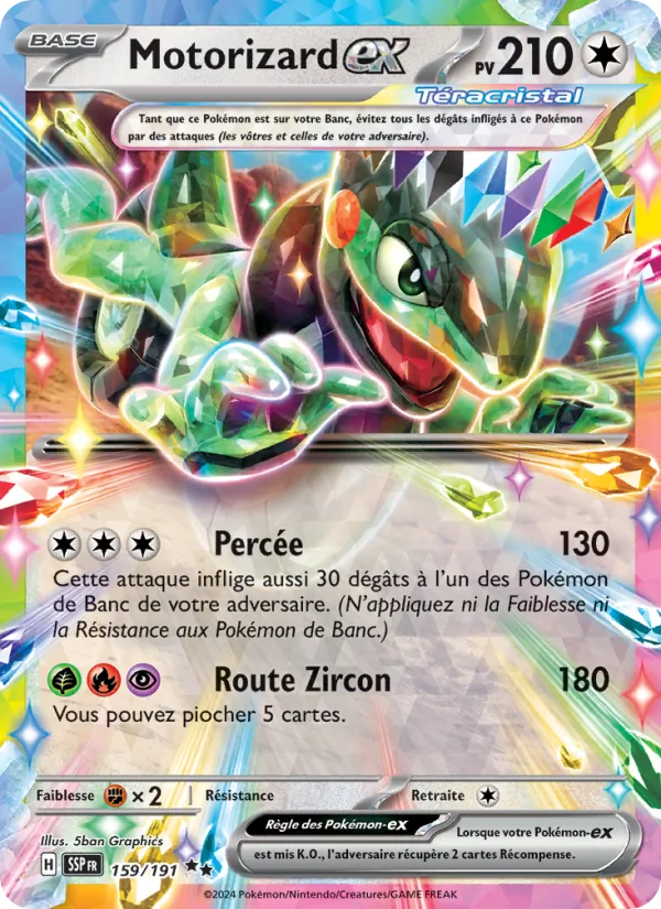 Motorizard-ex, Étincelles Déferlantes 159