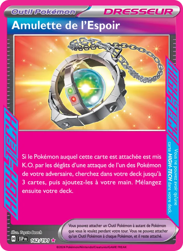 Amulette de l'Espoir, Étincelles Déferlantes 162